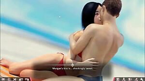 horny teen 18+ grinds big ass on huge cock