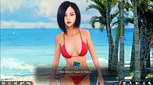 horny teen 18+ grinds big ass on huge cock