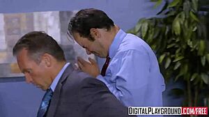 natasha nice gives tyler nixon a blowjob and handjob. cumshot all over her tits! 😏