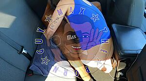 Ella Sucks and Fucks Big Black Cock in Truck