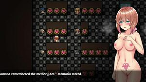 Magical girl Celesphonia gets bound for blowbang in hentai.