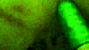 Dildo fucks tight pussy and ass