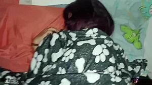 Entering Room With Petite Girlfriend