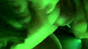 Neighbor's wife sucks and bends over.