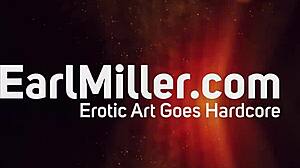 Skinny Jonni Hennessy in Striptease Performance