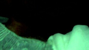 Ebony girl sucks cock and licks ass