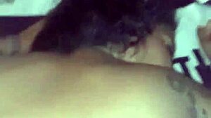 oh yeah, daisy daze's big booty girlfriend sucks and fucks that amateur interracial cock hard!