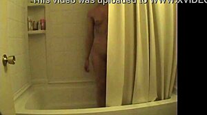 Blonde couple explores intimate touches