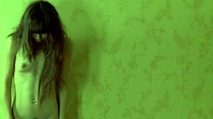 Skinny Teen 18+ Sweetie Fingering Her Tight Pussy