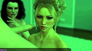 Fantastic Threesome with Two Hot Milfs Craving Monster Cock in Milfy City Part 20