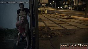 teen babe feels intense domination and creampie in bondage