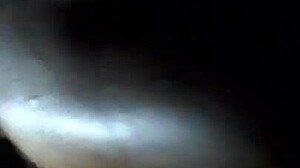 Ebony girl sucks cock and licks ass