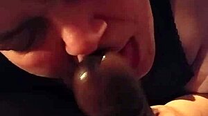 She loves sucking my bbc