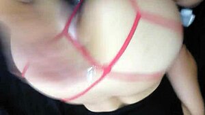 Debuting My Thong, They Fuck Me Doggy Style Passionately