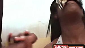 Amanda Lins enjoys anal assfucking as naughty mulata