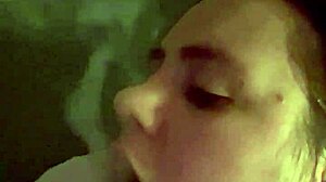 fucking and sucking hard at step sister's smoky house!