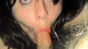 Maria Intensely Jams Delicious Penis With Passion