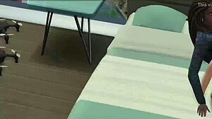 Janet goes for seconds with oral narration on big black cock