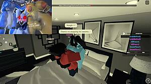 Fucking my first femboy shemale in the bedroom scene