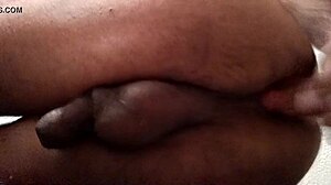 Anal dildo masturbation cum