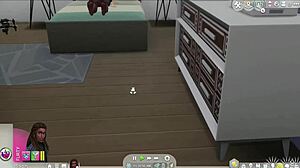 Janet goes for seconds with oral narration on big black cock