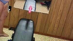 i love using my mirror and dildos for wild fun!