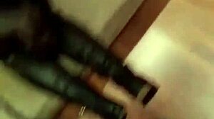 Teen girl offers her ass to stepfather, but he gets wild with her.