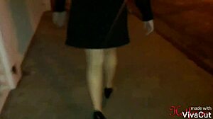 Blonde Milf Bent Over For Doggystyle In Public Shop