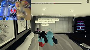 Fucking my first femboy shemale in the bedroom scene