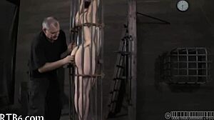 Detailed bondage scenes in sadomasochism tube featuring bound participants