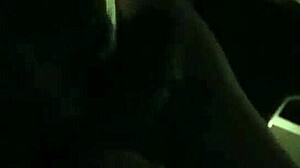 i got a late night sloppy blowjob from this ebony milf with her big black cock skills