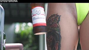 Wow, hot Brazilian lesbians party hard at Carnaval!