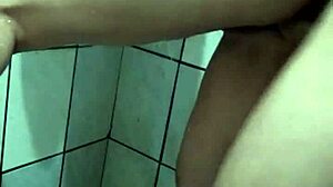 having sex in the shower with natural tits brunette