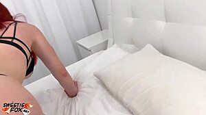 Slutty Colleague Undressed, Bent Over, and Dominated with Cum on Tits on Business Trip