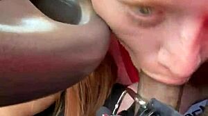 Treylongzxxx gets head from redhead bbw while driving an 18 wheeler