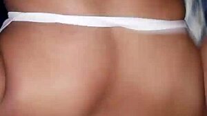 Latina Wife Flaunts Big Ass In Costume At Swinger Party