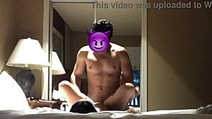 this latina screams while getting doggystyle with big cock?