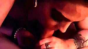 wife gives deepthroat pov blowjob at home