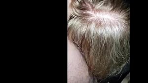 Strolling public park with leashed slave and femdom games