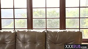 Sexy big tits milf Phoenix Marie licking blonde Capri Cavanni's wet pussy 😍