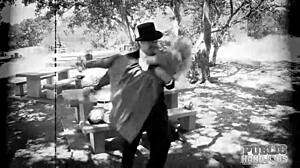 Public Handjob Fantasy With Tied-Up Christie Stevens