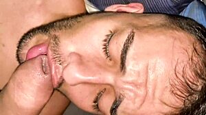 My uncle forces me to suck his cock bareback!