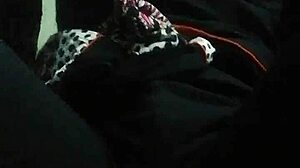 cd meena shows off her big ass and dick in lingerie