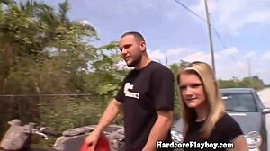 Amateur blonde babes get hardcore close-up