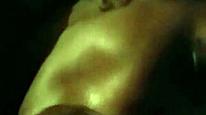 i got a late night sloppy blowjob from this ebony milf with her big black cock skills