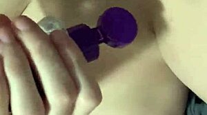 Mysterious goth girl performs seductive strip tease