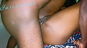 let's have some midnight sex with this ebony babe's big ass to calm our nerves