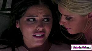 adriana chechik squirts on stepaunt's face