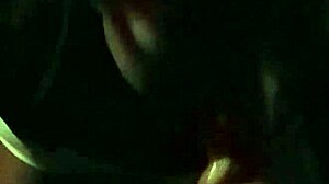 i got a late night sloppy blowjob from this ebony milf with her big black cock skills