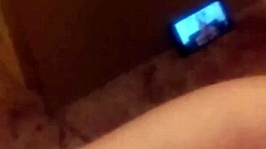 amateur explores anal pleasures subtly